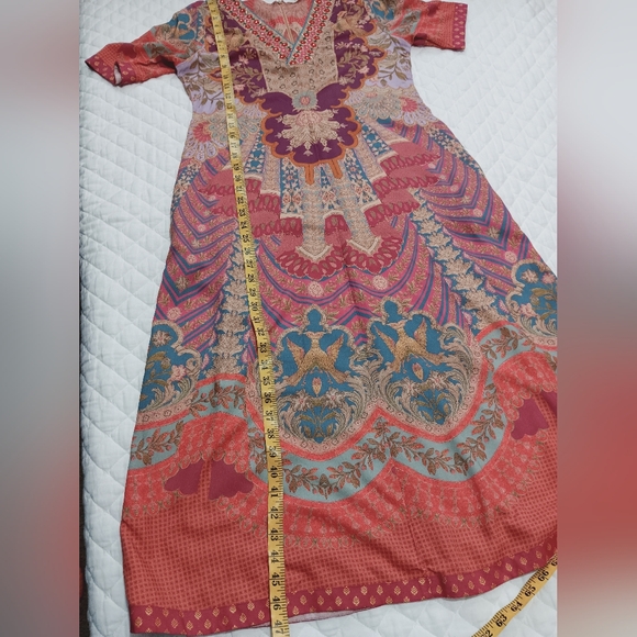 Soft Surroundings Parasol Midi Colorful embroidered Size XS - Picture 12 of 13